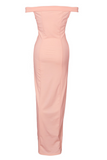 ZJKRL - Fashion Elegant Solid Backless High Opening Off the Shoulder Irregular Dress Dresses(5 Colors)