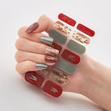 Patterned Nail Stickers Wholesale Supplise Nail Strips for Women Girls Full Beauty High Quality Stickers for Nails