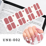 New Year Nail Stickers Snowflate 3D Manicure Decals Self Adhesive Nail Polish Stickers for Nail Art Decorations Christmas