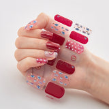 Patterned Nail Stickers Wholesale Supplise Nail Strips for Women Girls Full Beauty High Quality Stickers for Nails