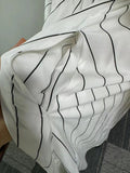 ZJKRL -  Summer Women White Casual Dress A-line Backless Dresses with Crossed Neck on Back Elegant and Youthful Sexy Dresses Stripe Print