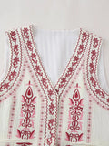 ZJKRL  -  Women's New Fashion Heavy Industry Embroidered Vest Camisole Jacket Women's Top