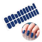 New Year Nail Stickers Snowflate 3D Manicure Decals Self Adhesive Nail Polish Stickers for Nail Art Decorations Christmas