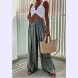 ZJKRL  -  New Women's Casual Wide Leg Pants with a Drooping Feel