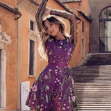 ZJKRL  -  Spring Summer New Chic Dresses For Women A-Line Embroidery Mini Dress Female Casual Short Dresses