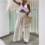 ZJKRL  -  New Women's Casual Wide Leg Pants with a Drooping Feel