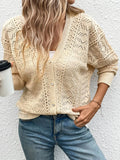 ZJKRL  -  New Autumn Knitted Sweater Women's Top Thin Sweater Short Casual Woolen Cardigan