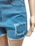 ZJKRL  -  New Denim Jeans Shorts Set Strap Sleeveless Bandage Summer Street Sexy Two 2 Piece Set Outfit Tracksuit