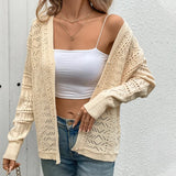 ZJKRL  -  New Autumn Knitted Sweater Women's Top Thin Sweater Short Casual Woolen Cardigan