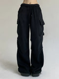 Women's Comfort-Fit Cargo Pants - Stretchable Cotton-Blend, All-Season, Easy Care, Chic Pockets