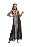 Zjkrl Abaya Dubai Muslim Sets Dress Kaftan Turkish Islamic Clothing Abayas African Dresses For Women Robe Ensemble Femme Musulmane