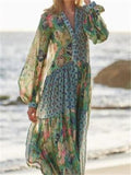 Bohemian Long Dress Beach Skirt