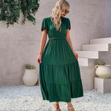 Zjkrl - Summer Long Sexy Resort Style Maxi Dress