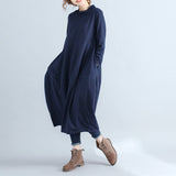 Fashion Plus Size Long Sleeve Hoodie Fall Dresses